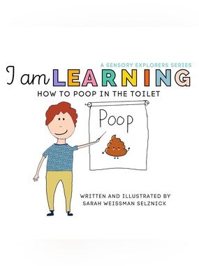 I Am Learning How to Poop in the Toilet Kids Potty Training Book HC